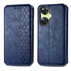 Funda de Cuero Cartera con Soporte Carcasa S01D para OnePlus Nord N30 5G Azul