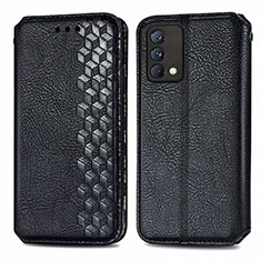 Funda de Cuero Cartera con Soporte Carcasa S01D para Realme GT Master 5G Negro