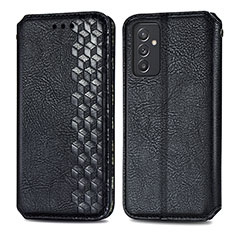 Funda de Cuero Cartera con Soporte Carcasa S01D para Samsung Galaxy A05s Negro