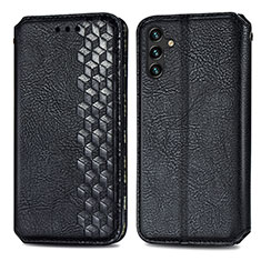 Funda de Cuero Cartera con Soporte Carcasa S01D para Samsung Galaxy A13 5G Negro