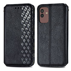 Funda de Cuero Cartera con Soporte Carcasa S01D para Samsung Galaxy M13 5G Negro