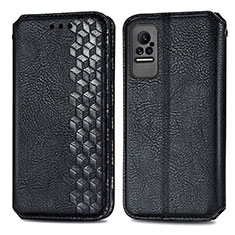 Funda de Cuero Cartera con Soporte Carcasa S01D para Xiaomi Civi 1S 5G Negro