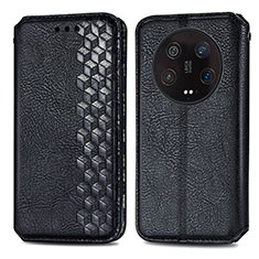 Funda de Cuero Cartera con Soporte Carcasa S01D para Xiaomi Mi 13 Ultra 5G Negro