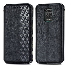 Funda de Cuero Cartera con Soporte Carcasa S01D para Xiaomi Poco M2 Pro Negro