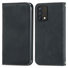 Funda de Cuero Cartera con Soporte Carcasa S04D para Realme GT Master 5G Negro