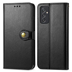 Funda de Cuero Cartera con Soporte Carcasa S05D para Samsung Galaxy A05s Negro