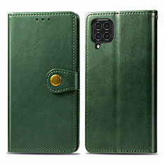 Funda de Cuero Cartera con Soporte Carcasa S05D para Samsung Galaxy M62 4G Verde