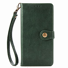 Funda de Cuero Cartera con Soporte Carcasa S06D para Samsung Galaxy S10 Lite Verde