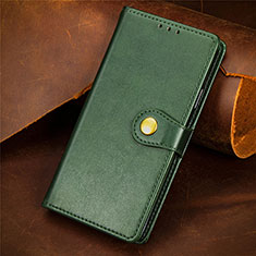 Funda de Cuero Cartera con Soporte Carcasa S07D para Xiaomi Redmi Note 10T 5G Verde