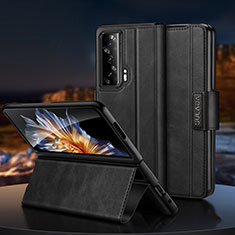 Funda de Cuero Cartera con Soporte Carcasa SD1 para Huawei Honor Magic Vs Ultimate 5G Negro