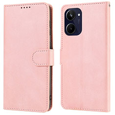 Funda de Cuero Cartera con Soporte Carcasa SY1 para Realme 10 4G Rosa