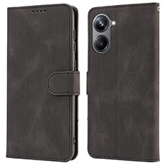 Funda de Cuero Cartera con Soporte Carcasa SY1 para Realme 10 Pro 5G Negro