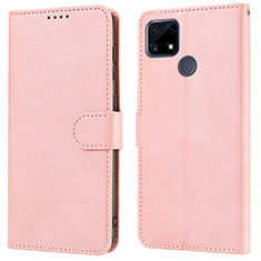 Funda de Cuero Cartera con Soporte Carcasa SY1 para Realme 7i RMX2193 Rosa