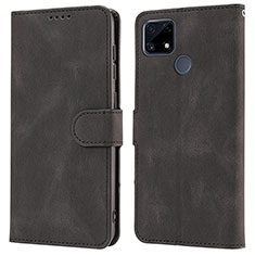 Funda de Cuero Cartera con Soporte Carcasa SY1 para Realme Narzo 20 Negro