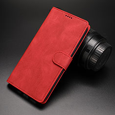 Funda de Cuero Cartera con Soporte Carcasa SY3 para Google Pixel 6 5G Rojo