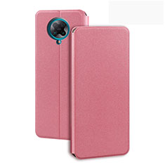 Funda de Cuero Cartera con Soporte Carcasa T01 para Xiaomi Poco F2 Pro Rosa