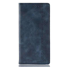 Funda de Cuero Cartera con Soporte Carcasa T01 para Xiaomi Redmi 9i Azul