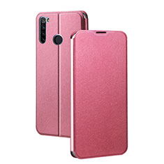 Funda de Cuero Cartera con Soporte Carcasa T01 para Xiaomi Redmi Note 8T Rosa