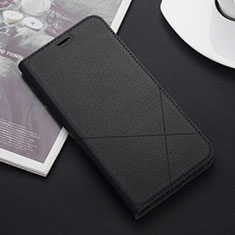 Funda de Cuero Cartera con Soporte Carcasa T02 para Apple iPhone 11 Pro Max Negro