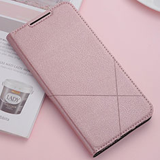 Funda de Cuero Cartera con Soporte Carcasa T02 para Huawei Nova 5 Pro Oro Rosa