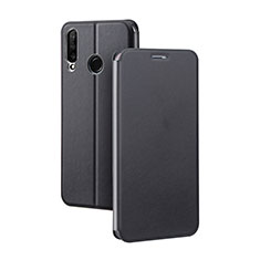 Funda de Cuero Cartera con Soporte Carcasa T02 para Huawei P30 Lite Negro