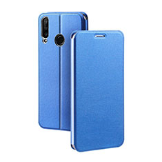 Funda de Cuero Cartera con Soporte Carcasa T02 para Huawei P30 Lite XL Azul