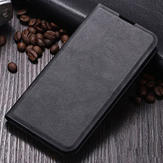 Funda de Cuero Cartera con Soporte Carcasa T02 para Oppo R17 Neo Negro