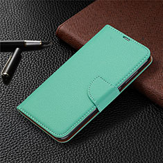 Funda de Cuero Cartera con Soporte Carcasa T02 para Xiaomi Redmi 10X 4G Verde