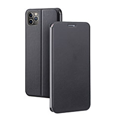 Funda de Cuero Cartera con Soporte Carcasa T03 para Apple iPhone 11 Pro Max Negro