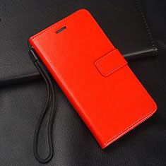 Funda de Cuero Cartera con Soporte Carcasa T03 para Oppo RX17 Pro Rojo