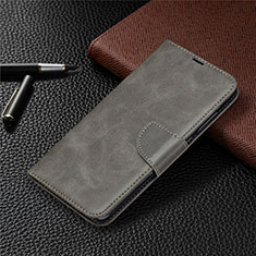 Funda de Cuero Cartera con Soporte Carcasa T03 para Xiaomi Redmi 10X 4G Gris