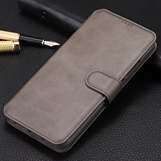 Funda de Cuero Cartera con Soporte Carcasa T03 para Xiaomi Redmi K20 Pro Gris