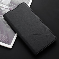 Funda de Cuero Cartera con Soporte Carcasa T03 para Xiaomi Redmi Note 8T Negro