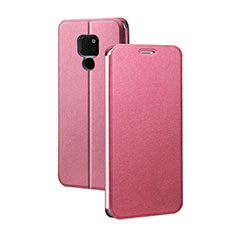 Funda de Cuero Cartera con Soporte Carcasa T04 para Huawei Mate 20 X 5G Rosa