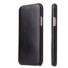 Funda de Cuero Cartera con Soporte Carcasa T05 para Apple iPhone 11 Pro Negro