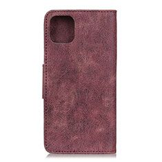 Funda de Cuero Cartera con Soporte Carcasa T05 para Xiaomi Mi 11 Lite 5G NE Morado