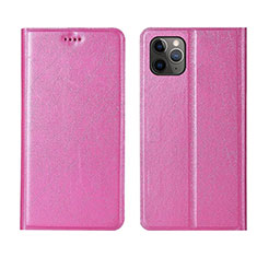 Funda de Cuero Cartera con Soporte Carcasa T06 para Apple iPhone 11 Pro Max Rosa