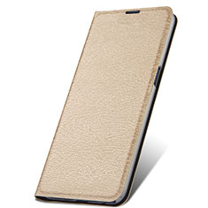 Funda de Cuero Cartera con Soporte Carcasa T06 para Oppo RX17 Pro Oro