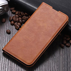 Funda de Cuero Cartera con Soporte Carcasa T06 para Samsung Galaxy Note 10 Plus 5G Naranja