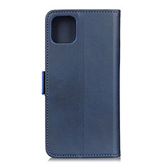 Funda de Cuero Cartera con Soporte Carcasa T06 para Xiaomi Mi 11 Lite 4G Azul