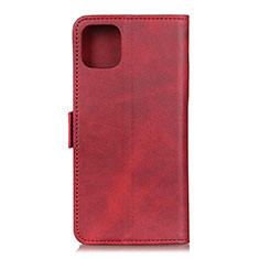 Funda de Cuero Cartera con Soporte Carcasa T06 para Xiaomi Mi 11 Lite 4G Rojo