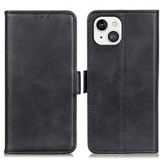 Funda de Cuero Cartera con Soporte Carcasa T07 para Apple iPhone 13 Mini Negro