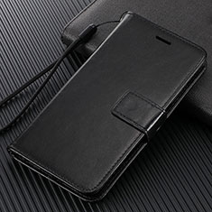 Funda de Cuero Cartera con Soporte Carcasa T07 para Huawei Honor V30 5G Negro