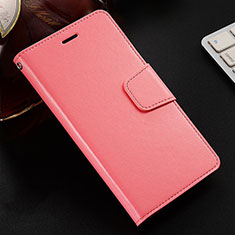 Funda de Cuero Cartera con Soporte Carcasa T07 para Oppo R17 Neo Rosa