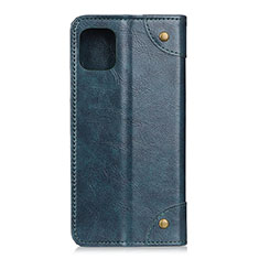 Funda de Cuero Cartera con Soporte Carcasa T07 para Xiaomi Mi 11 Lite 5G NE Azul