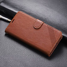 Funda de Cuero Cartera con Soporte Carcasa T07 para Xiaomi Mi 9T Pro Marron