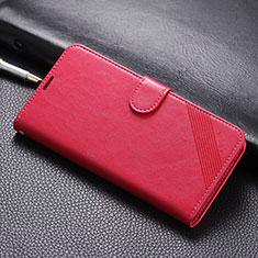 Funda de Cuero Cartera con Soporte Carcasa T07 para Xiaomi Mi 9T Pro Rojo