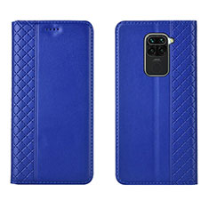 Funda de Cuero Cartera con Soporte Carcasa T07 para Xiaomi Redmi 10X 4G Azul