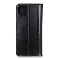 Funda de Cuero Cartera con Soporte Carcasa T08 para Xiaomi Mi 11 5G Negro