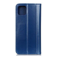 Funda de Cuero Cartera con Soporte Carcasa T08 para Xiaomi Mi 11 Lite 5G Azul